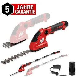 Walter Akku Heckenschere/Grasschere WWS-HGS 12 V Teleskopstange Akku & Ladegerät