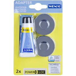 Adapter PREMIUM (BHT 4x1,50x4 cm) - silber - BHT 4x1,50x4 cm