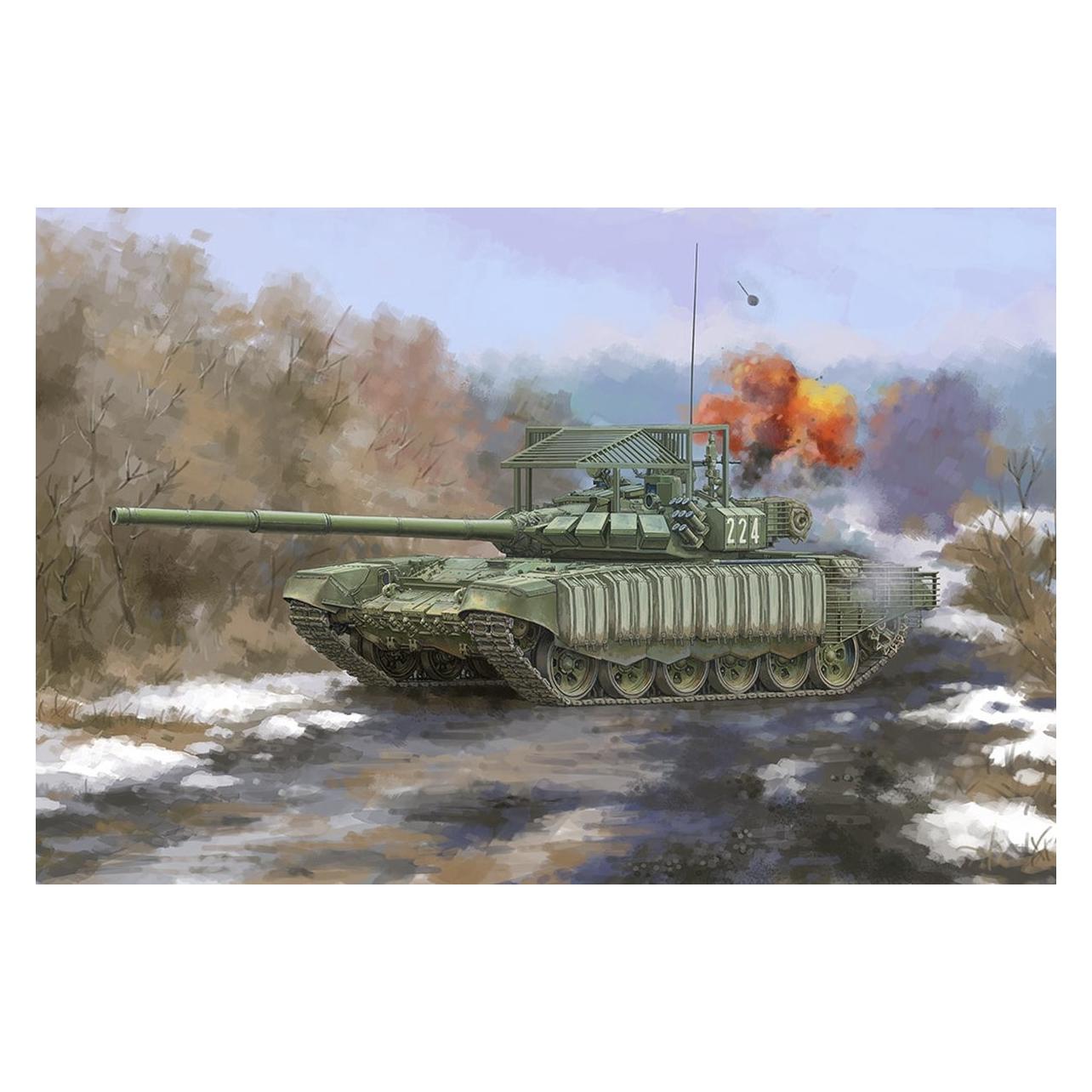 Trumpeter Russian T-72B3 with 4S24 Soft Case ERA&Grating Ar. (09610)