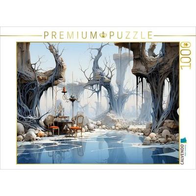 CALVENDO Puzzle Auf dem Eis | 1000 Teile Lege-Größe 64x48cm Foto-Puzzle für glückliche Stunden, Sonstige von , Calvendo Puzzle