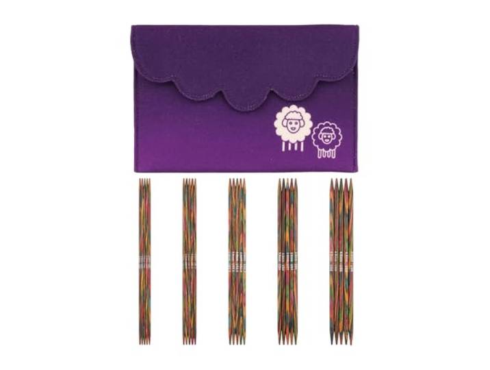 KnitPro Symfonie naaldenset met dubbele punt, (15-20 cm) - 1 set