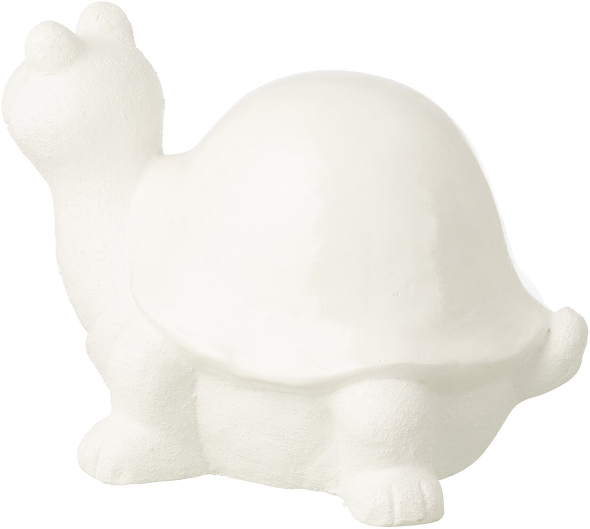 J-Line Decoratie Schildpad - Wit - Polyresin