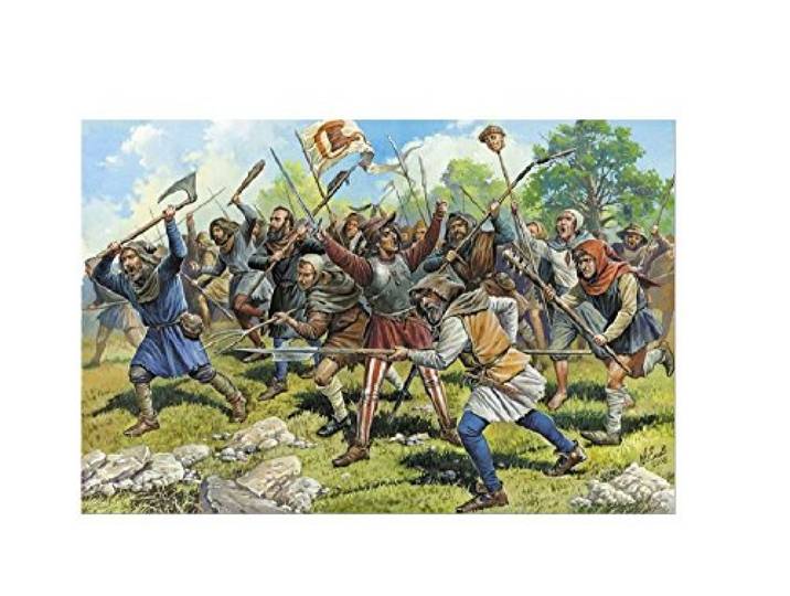 Zvezda 500788059-1:72 Medieval Peasant Army