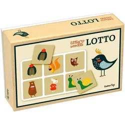 Barbo Toys Little Woodies Lotto-Brettspiel für Kinder (Deutsch, 2 - 4 Spieler)