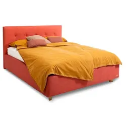 Segmüller Werkstätten Polsterbett OpalLS Stoff Rosa 180 x 200 cm