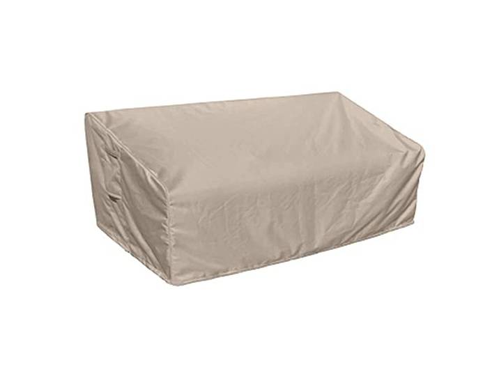 Raffles Covers Wetterschutz für Terrasse Sofa 230 x 100 H: 85/65 cm Atmungsaktiv Wasserdicht UV - beständig Doppelt genähte, PU-versiegelte Naht Elastischer Kordelzug
