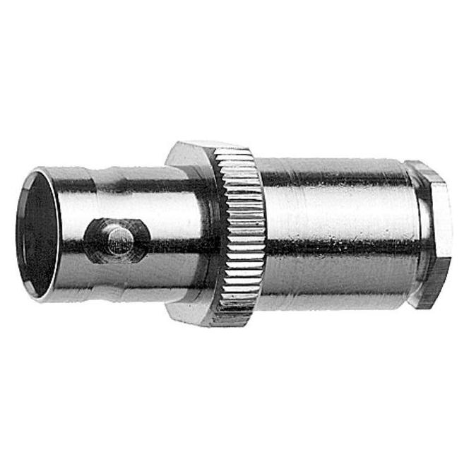 Telegärtner BNC-Kabelbuchse G02 75 Ohm, Druckverschraubung, A08, G02 (RG-59B/U), UG-261/U (J01003A1227)