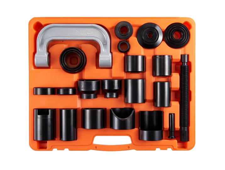 VEVOR Kit d'extracteur de joint à rotule\, 520 x 430 x 90 mm Kit universel d'outils d'extraction de joint à rotule en acier au carbone pour automobile\, avec boîte d'extracteurs de joint à rotule