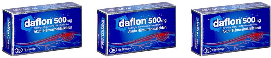 Daflon 500 mg Filmtabletten 3x36stk