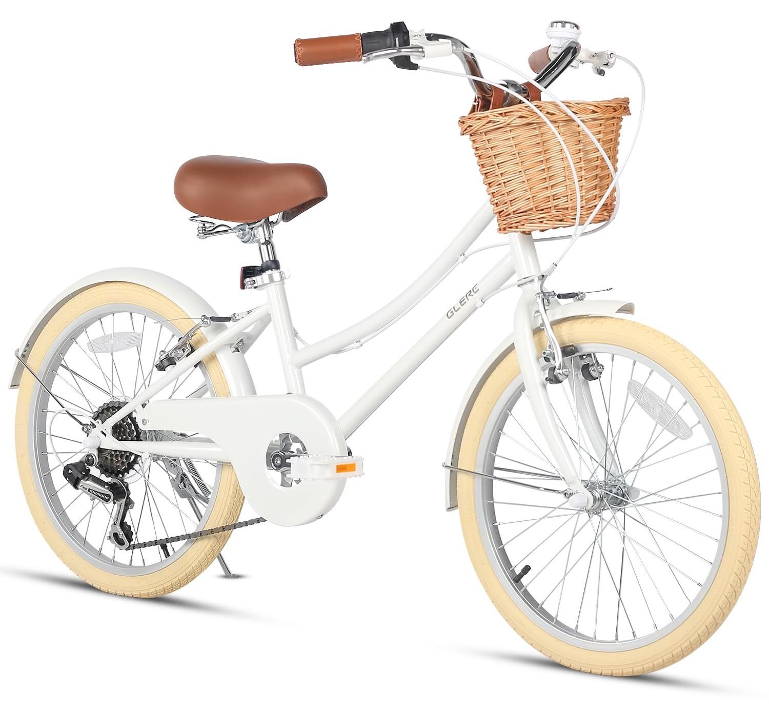 Hybrides Stadtrad für Mädchen mit 6 Gängen