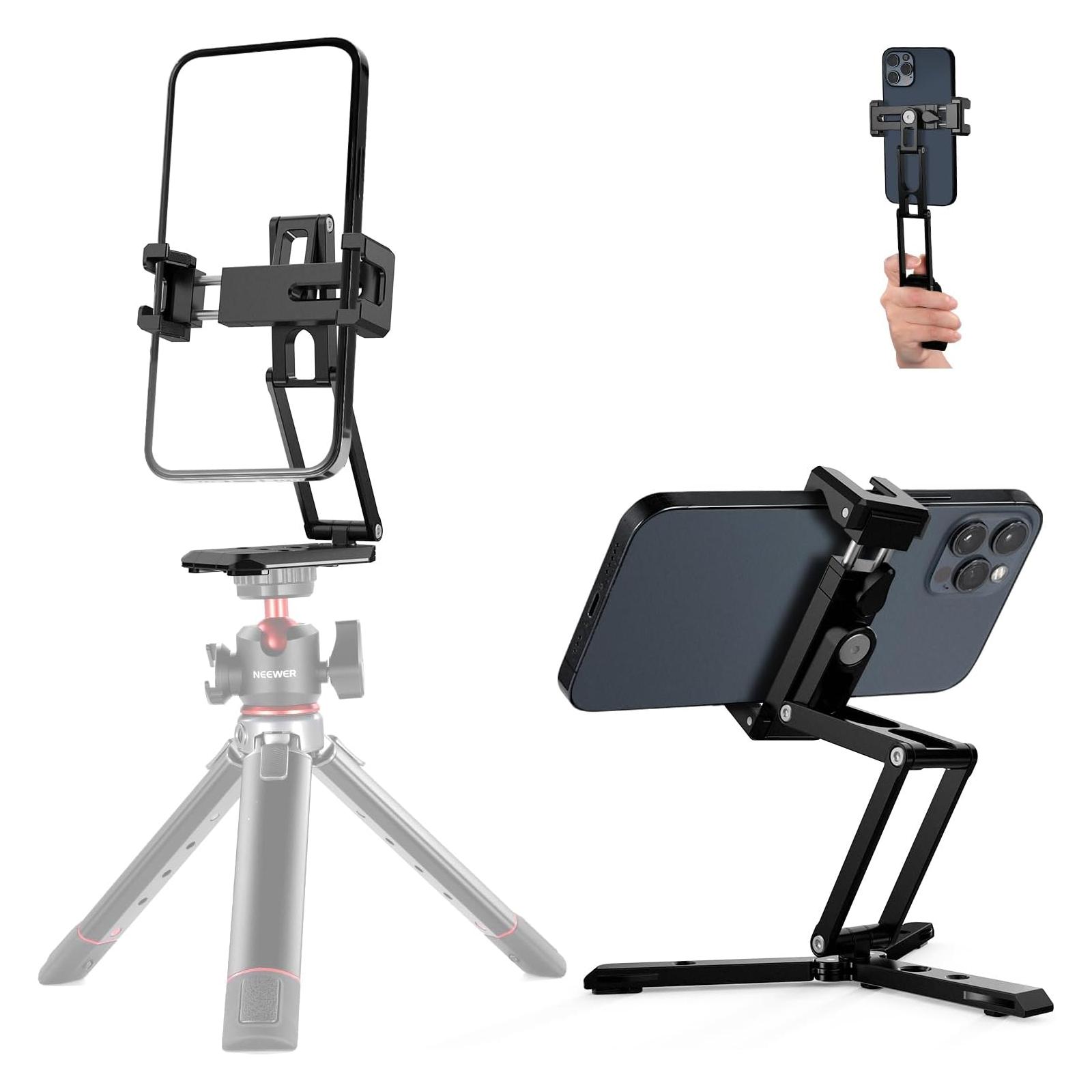 Neewer Smartphone tripod adapter, VLOG Holder 10102346 (0042K)