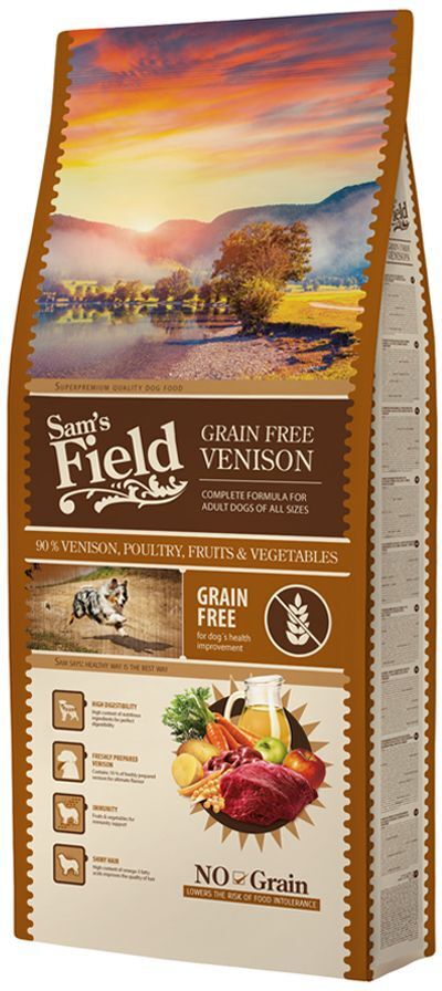 Sam'S Field Adult Grain Free Venison