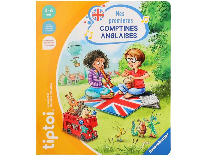 tiptoi® Mes premières comptines anglaises (Französisch) 3+ Jahre
