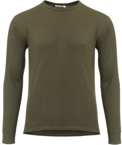 Aclima WoolTerry Crewneck Man, Olive Night S