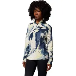 COLUMBIA Damen Pullover Glacial IV Print 1/2 Zip, Größe L in Blau Blau