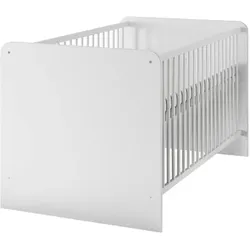 BEGABINO Babybett Bibo 70 x 140 cm Dekor Weiß
