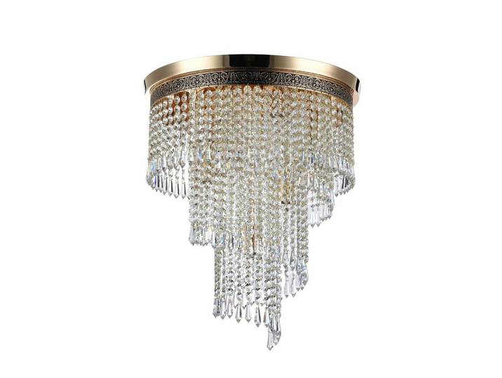 Kronleuchter Cascade Goldfarben max. 60 Watt