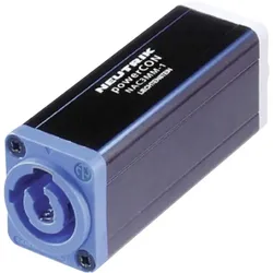 Neutrik Netzbuchse NAC3MM Powercon, Elektronikkabel + Stecker, Schwarz