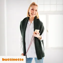 Strickanleitung – Ärmellose Weste Socke