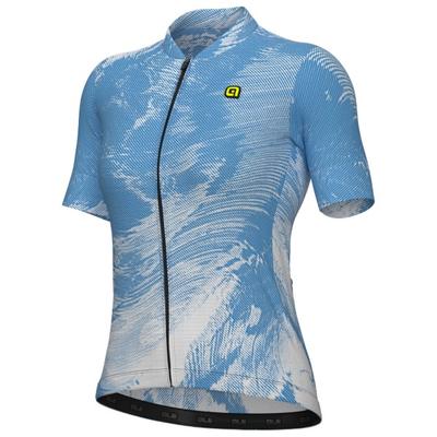 Alé - Women's PR-E Fan S/S Jersey - Radtrikot Gr L blau