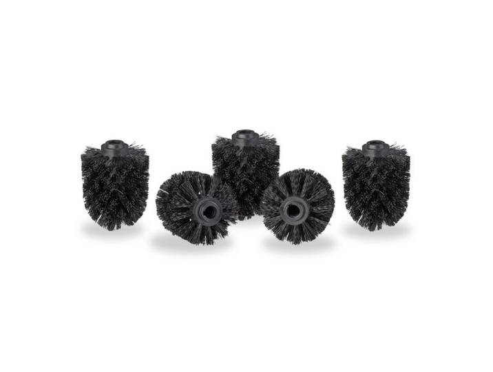Relaxdays Tête de rechange brosse WC lot de 5