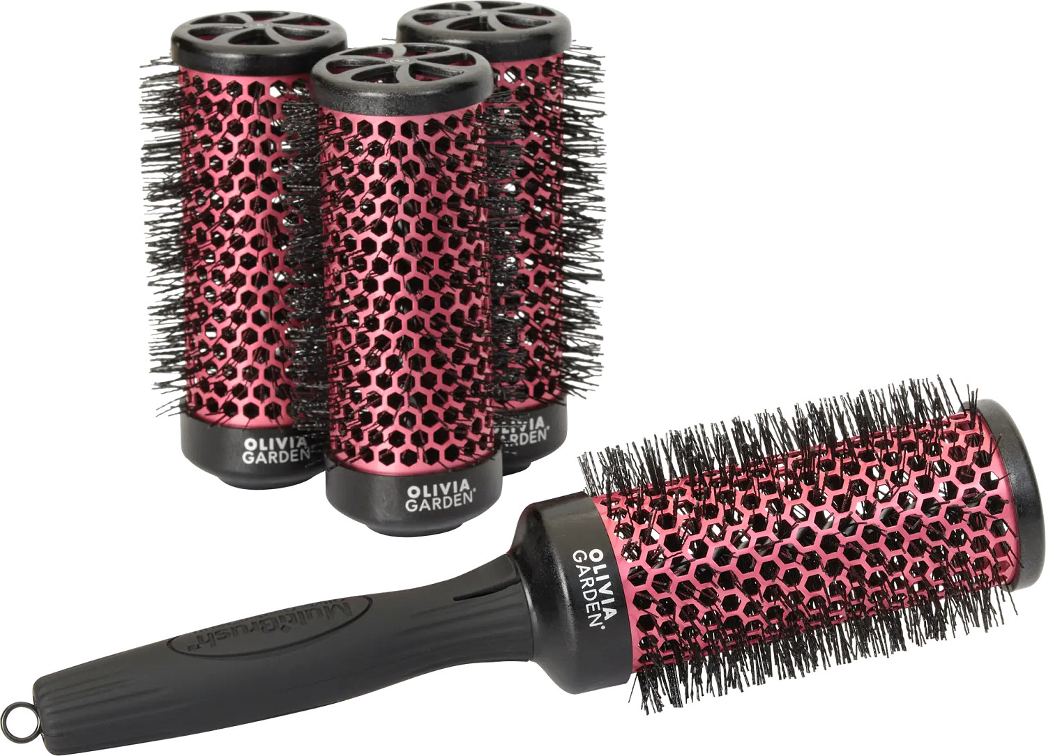 Olivia Garden Multibrush 4er Set Ř45 mm B-2660