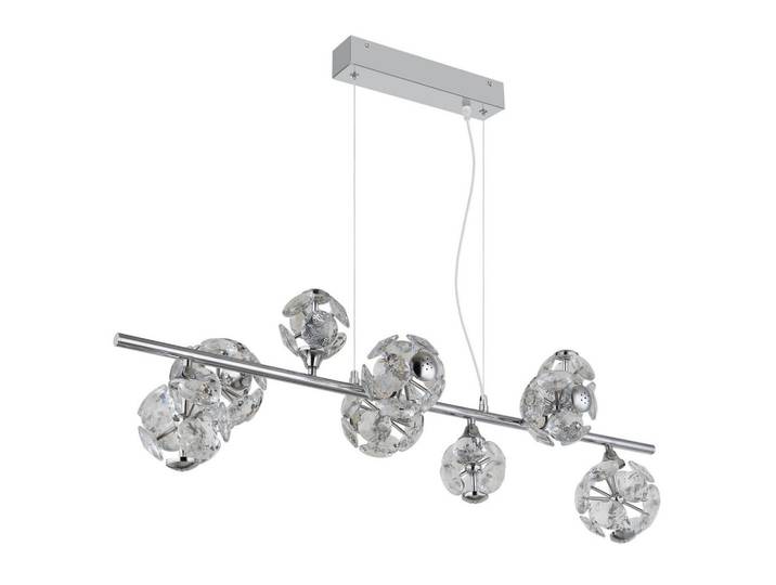 Hängeleuchte Virina Kristallglas ca. 86,6x36x120cm