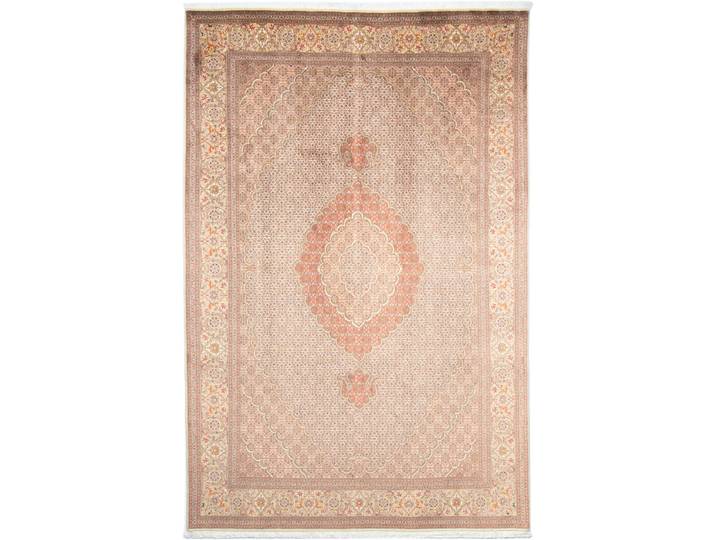 Täbriz 50Raj Teppich 197x304 Handgeknüpft Orientteppich Perserteppich Wolle mit Seide