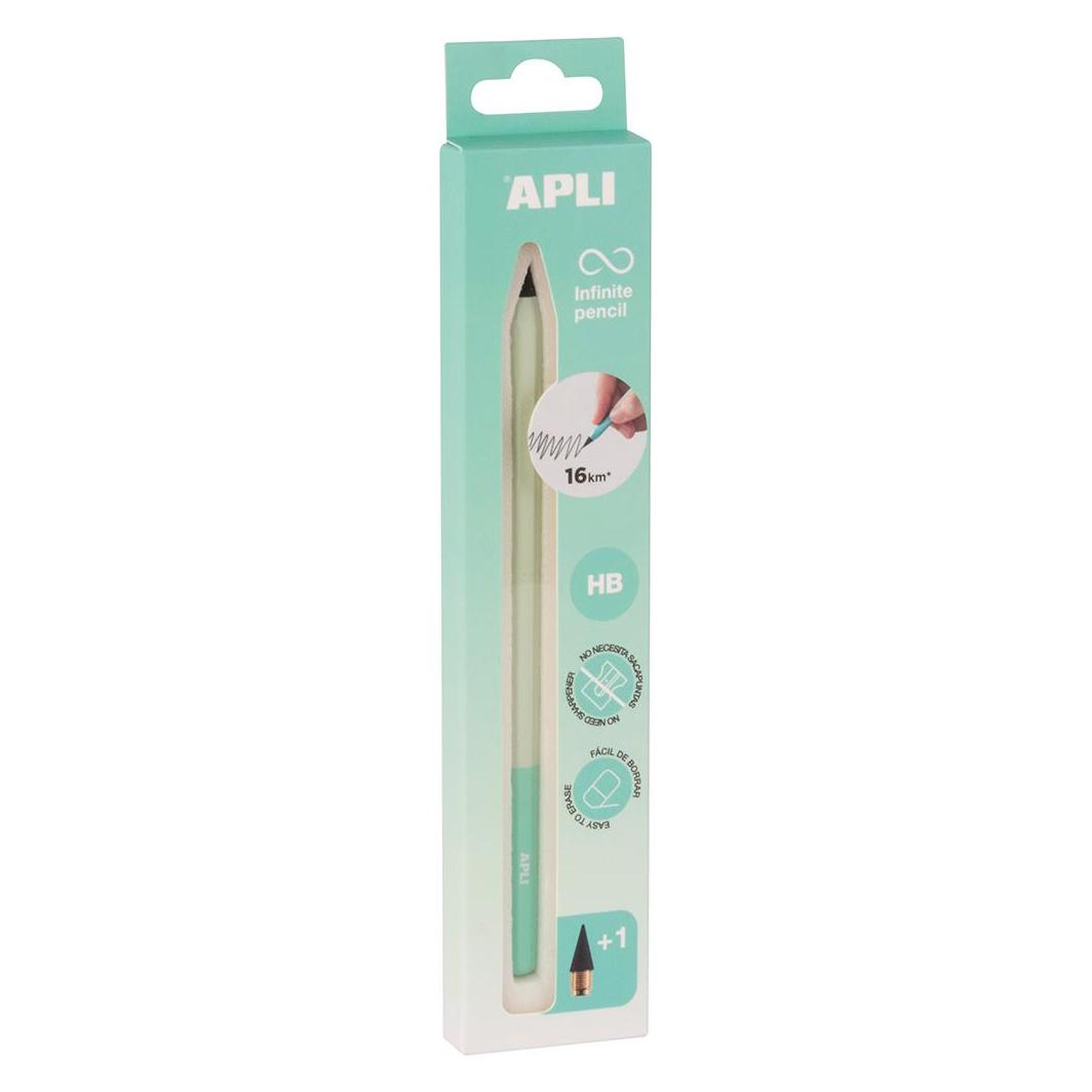 Apli Blister Packung Unendlicher Bleistift HB (HB, 1x) (19937)