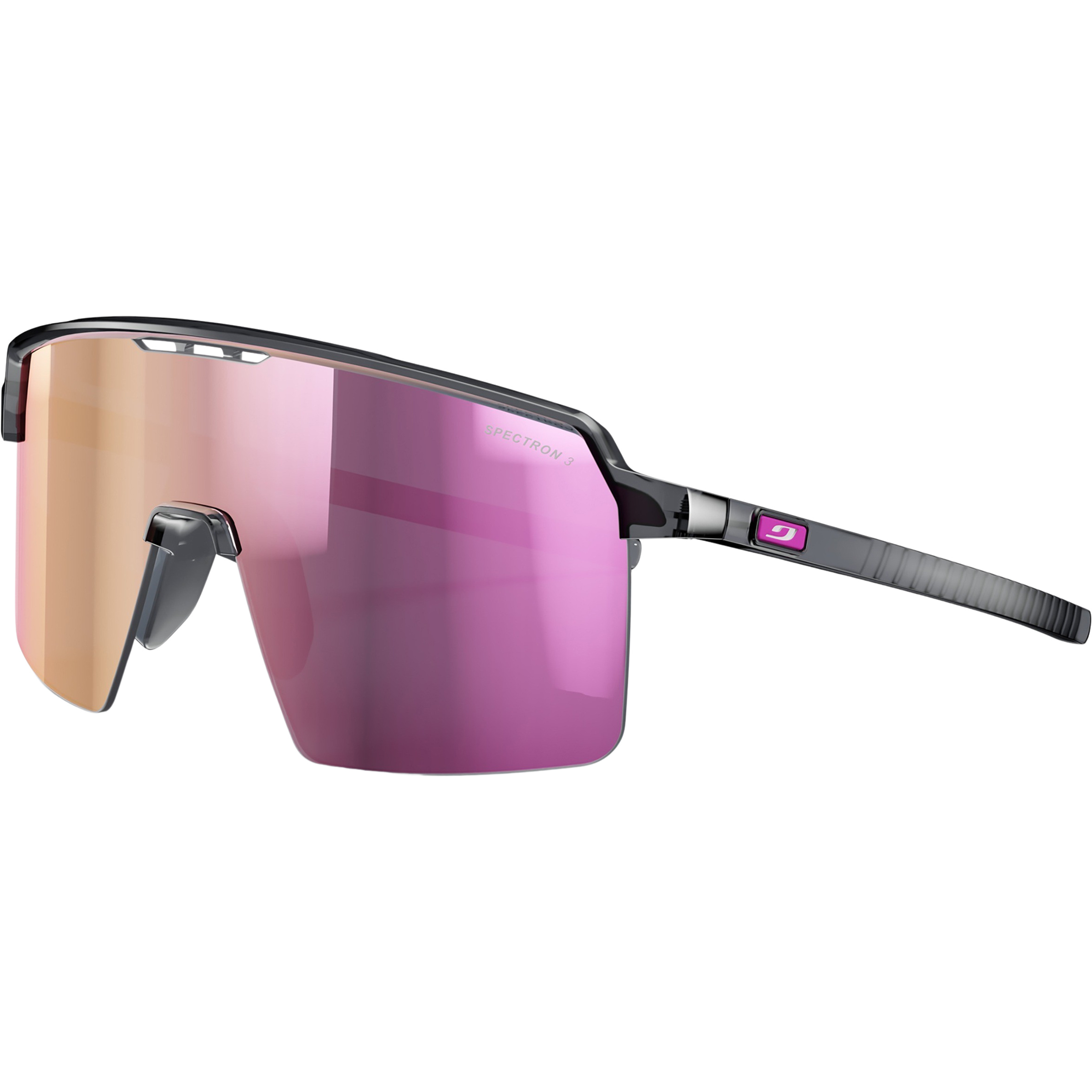 Julbo Intensity Junior Spectron 3 Sportbrille Kinder Sportbrillen & Sportsonnenbrillen grau Größe S | 8-12 Trailrunning | Bergsteigen