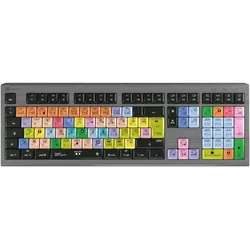 Logickeyboard Apple Logic Pro X2 Astra2 BL dt. (Mac) (DE, Kabelgebunden), Tastatur, Schwarz