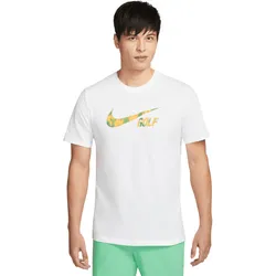 Nike Golf T-Shirt Swoosh, weiss