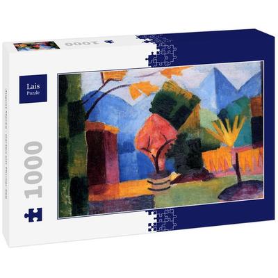 Lais Puzzle August Macke - Garten am Thuner See 1000 Teile