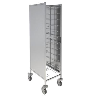 Wagen mit 12 führungen für self-service tabletten - 570x650x1720 mm - 92011620 Eurast
