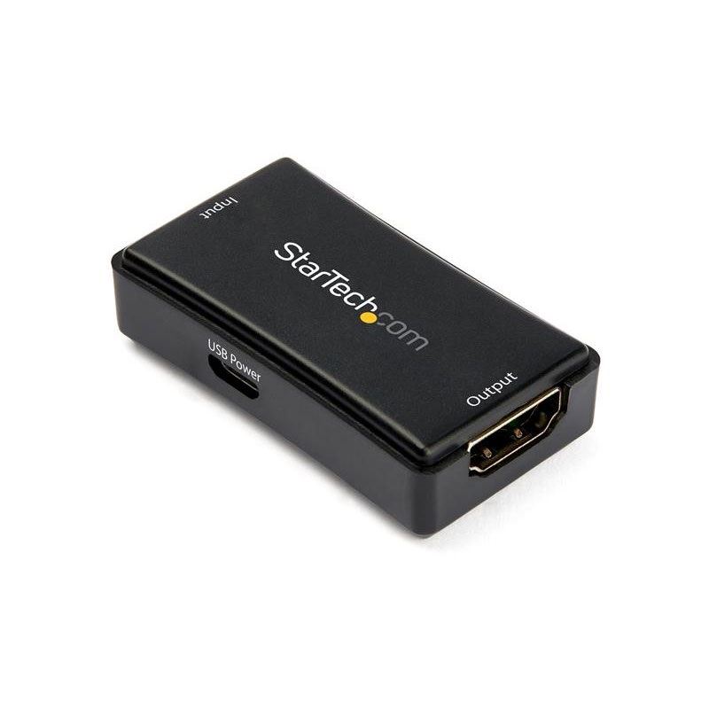 Startech HDBOOST4K2 HDMI-Signalverstärker 4K 60Hz USB Powered 7.1 Audiounterstützung Signal Booster YUV 4: 4: 4