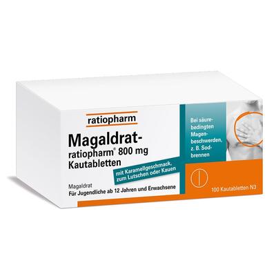 MAGALDRAT-ratiopharm 800 mg Tabletten 100 St
