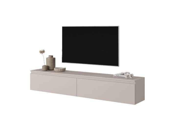 TV-Schrank Seney 175 cm Grau Beige
