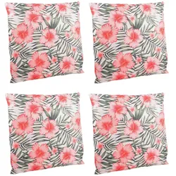 Outdoor-Kissen 4er-Set 45x45cm Dekokissen Gartenkissen Loungekissen Gartendeko variante:3