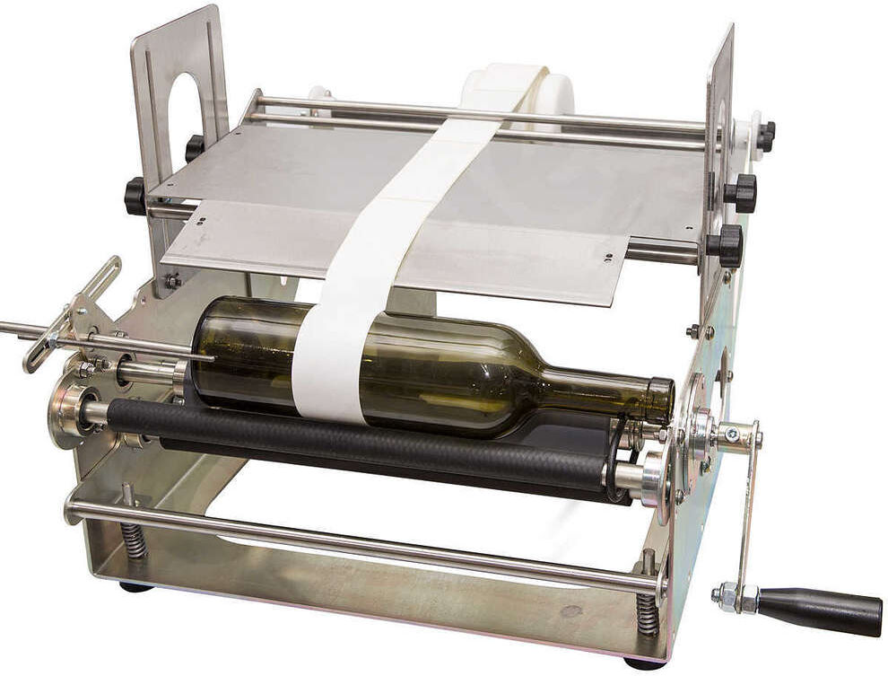 Polsinelli Etiqueteuse manuelle inox ETI 05 avec tampon pour imprimer l