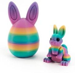Uplifted Goods Architectural 3D Printed Easter Rabbit Figurine m