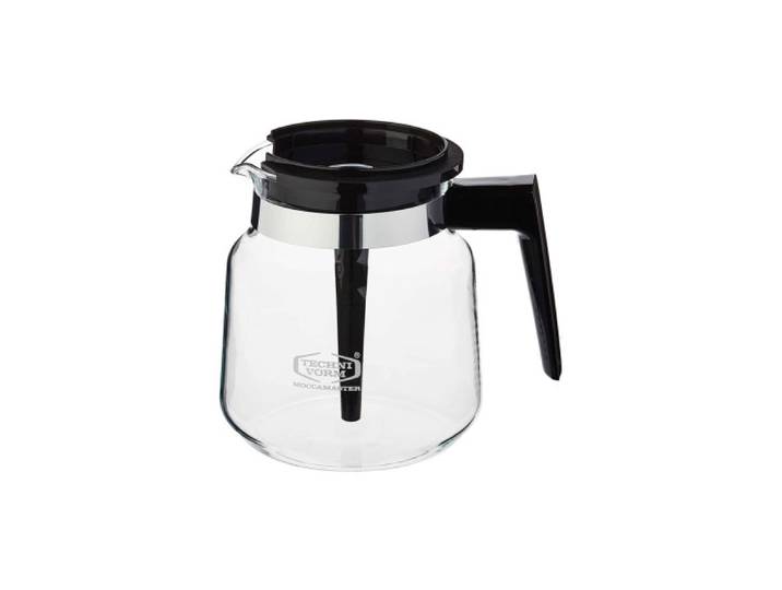 Glaskanne Moccamaster KB74* für Kaffeemaschinen mit manueller Tropfstoppfunktion, 1,25 l (59838)