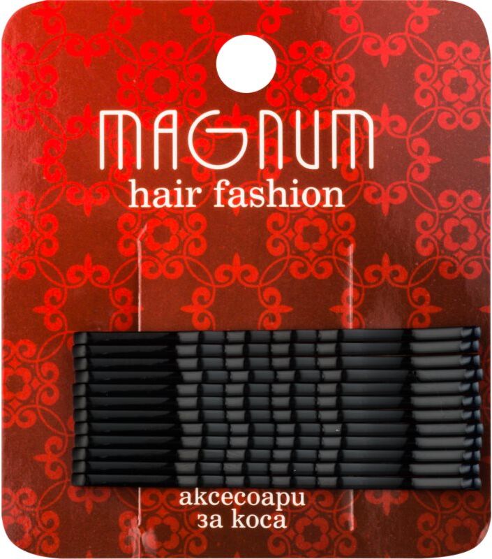 Magnum Hair Fashion Hair Pins Black 12 pc