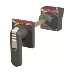 ABB RHE_HEMLHXT1...XT4EMER.RETURNED Drehgriff, rot/gelb, lang Zubehör für XT1 bis XT4 1SDA066585R1
