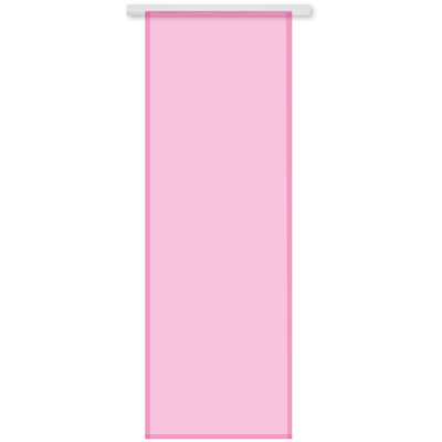 Bestlivings Flächenvorhang Noella pink - fuchsia mit Technik