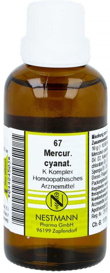 NESTMANN Mercurius Cyanatus K Komplex Nummer 67 Dilution 50ml