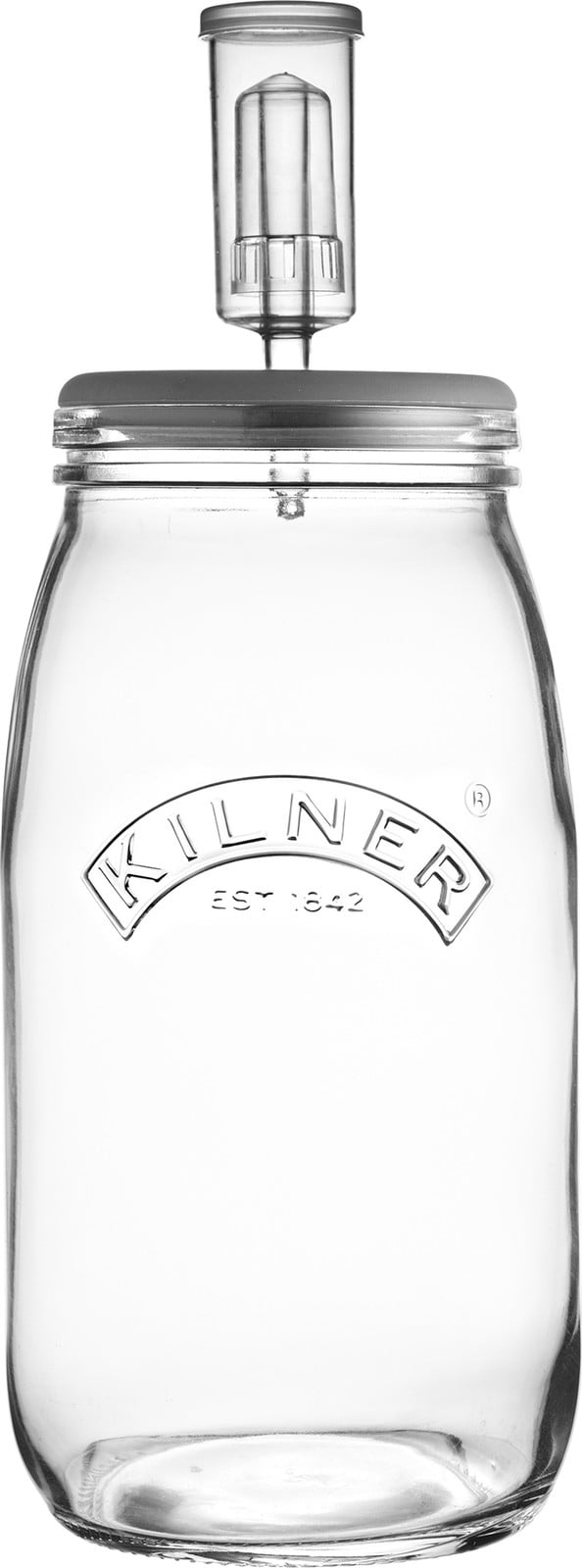Kilner Fermentatieset met 3 liter glazen pot en keramische gewichten