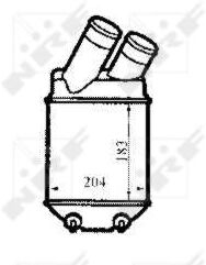 Nrf Ladeluftkühler 30832 Für Renault