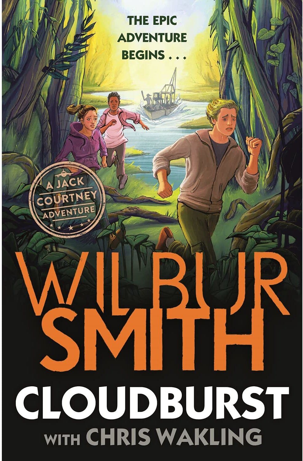Piccadilly Press Cloudburst by Wilbur Smith – Jack Courtney Historical Adventure Novel
