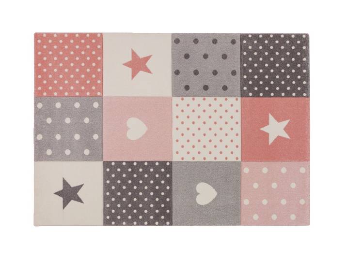Merinos Stars PASTEL KIDS, rosa, Polyproplyen