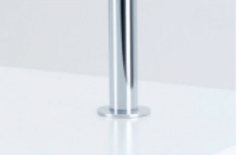 Serien Lighting LED-Schreibtischleuchte Slice² Furniture silber 4000K, SENSORIK SL5302 4260548462401